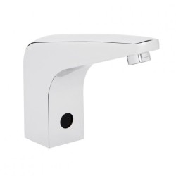 LLAVE DE LAVABO ELECTRONICA SENSOR DE BATERIAS FORZA CROMO HELVEX 261-TV304