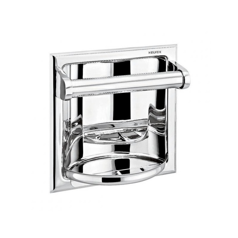 JABONERA CLASICA CON AGARRADERA /CHAR CROMO       261-100