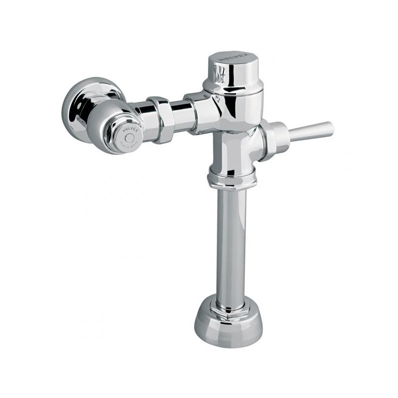FLUXOMETRO WC MANIJA SPUD 38 MM 4.8 LPD CROMO HELVEX 110WC48 261-110WC48