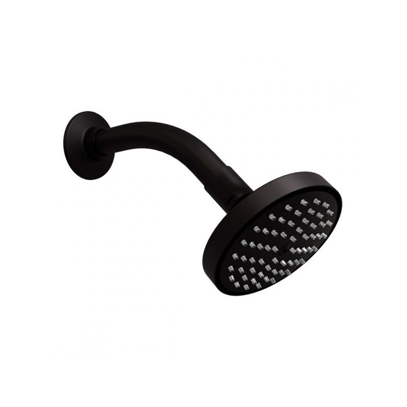 REGADERA DE CHORRO FIJO CON BRAZO Y CHAPETON EXPLORA EBANO        261-H201EB