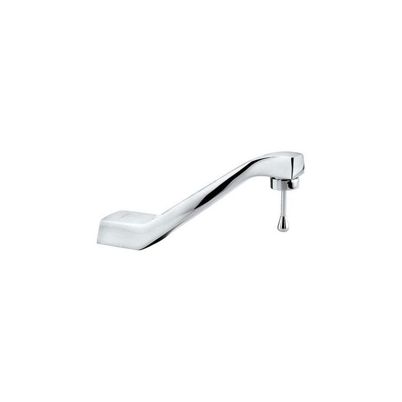 LLAVE PARA LAVABO ECONOMICA ANTIRROBO 2.0LT/MIN CROMO        261-TV1052