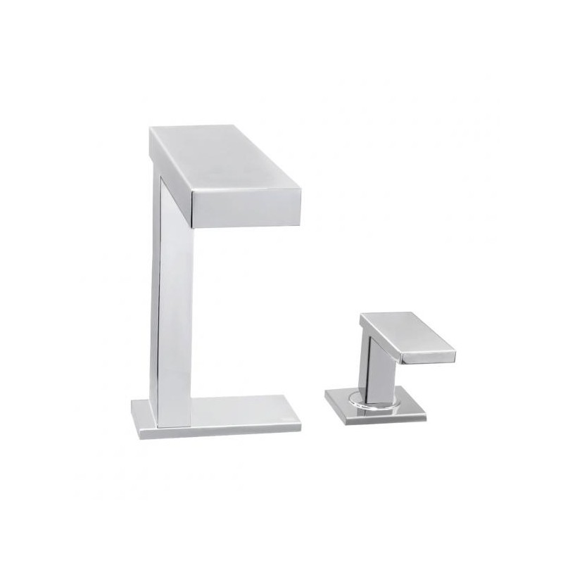 MONOMANDO ALTO PARA LAVABO DE CONTRA PUSH SCALA CROMO        261-E949