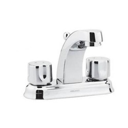 MEZCLADORA PARA LAVABO 4" ANTEA DESAGUE AUTOMATICO CROMO HM16 261-HM16