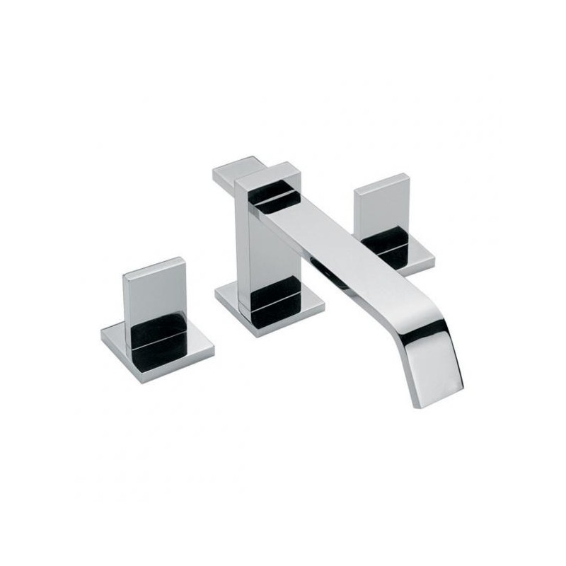 MEZCLADORA PARA LAVABO 12" VERTIKA DESAGUE AUTOMATICO SATIN 261-M1000S