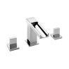 MEZCLADORA PARA LAVABO 8-12" VERTIKA ACUEDUCTO PUSH SATIN 261-M1001DXS