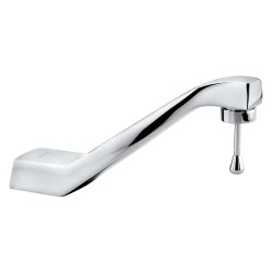 LLAVE DE LAVABO ECONOMIZADORA ANTIRROBO 4.5 LT/MIN CROMO HELVEX 261-TV105
