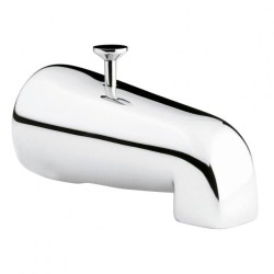 SALIDA PARA TINA A PARED OLIMPO CON DESVIADOR CROMO      TV165 261-TV165