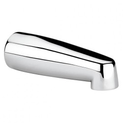 SALIDA PARA TINA A PARED OLIMPO LARGA SIN DESVIADOR CROMO  TV066 261-TV066