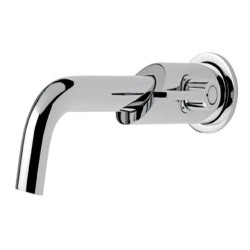 SALIDA PARA TINA A PARED NUVA CON DESVIADOR CROMO HELVEX TV061 261-TV061