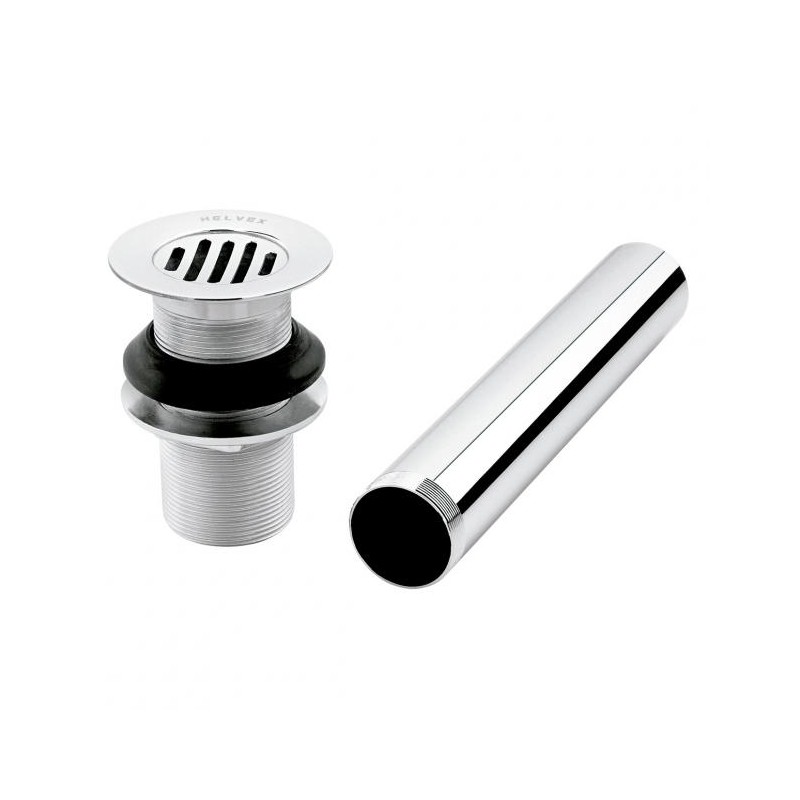 CONTRA PARA LAVABO CON REJILLA SIN REBOSADERO CROMO HELVEX TH059 261-TH059