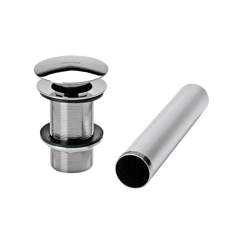 CONTRA PARA LAVABO DESAGUE TIPO PUSH SIN REBOSADERO CROMO TH065 261-TH065