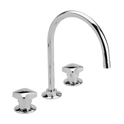 MEZCLADORA PARA FREGADERO TUBULAR CON MANERAL CROMO HELVEX ME302 261-ME302