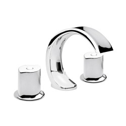 MEZCLADORA PARA LAVABO 8-12" IGUAZU CON CONTRA DESAGÜE PUSH CROMO MEP2004 261-MEP2004