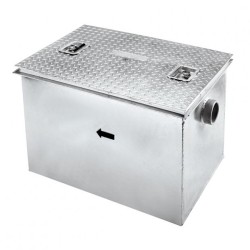 INTERCEPTOR GRASA 90 LT CON CANASTILLA HELVEX IG40 261-IG40