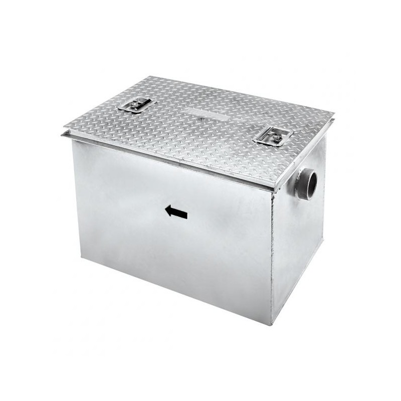 INTERCEPTOR GRASA 90 LT CON CANASTILLA HELVEX IG40 261-IG40