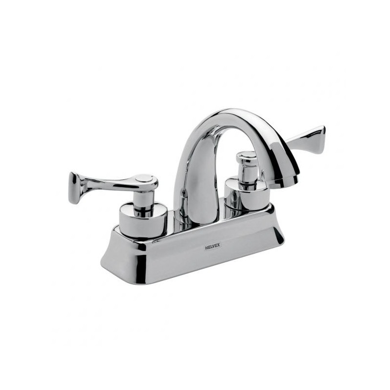 MEZCLADORA PARA LAVABO 4" ALBATROS DE REJILLA CROMO HELVEX HM17 261-HM17