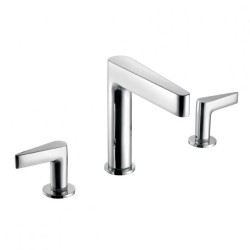 MEZCLADORA PARA LAVABO 12" CLASICA DE PUSH CROMO HELVEX M1005 261-M1005