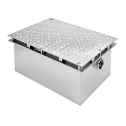 INTERCEPTOR GRASA 45 LT CON CANASTILLA HELVEX IG20 261-IG20