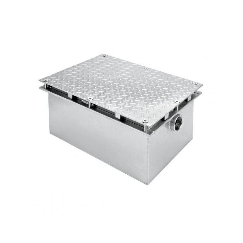 INTERCEPTOR GRASA 45 LT CON CANASTILLA HELVEX IG20 261-IG20