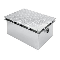 INTERCEPTOR GRASA 45 LT CON CANASTILLA HELVEX IG20 261-IG20