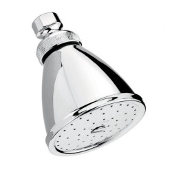 REGADERA CHORRO FIJO CROMO 6 LT/MIN MAXIMO HELVEX H5006 261-H5006