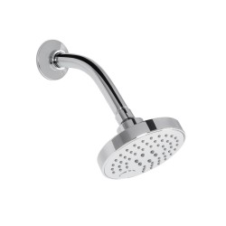 REGADERA BRAZO Y CHAPETON 3 CHORROS 5" CROMO HELVEX H3300 261-H3300