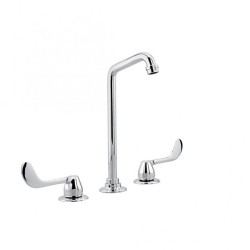 MEZCLADORA DE HOSPITAL CUELLO DE GANSO MANIJAS LARGAS CROMO H13341G 261-H13341G