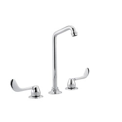 MEZCLADORA DE HOSPITAL CUELLO DE GANSO MANIJAS LARGAS CROMO H13341G 261-H13341G