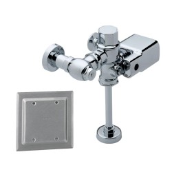 FLUXOMETRO ELECTRONICO MINGITORIO SPUD 19 MM 3.0 LPD CROMO HELVEX 261-FC18519