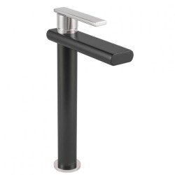 MONOMANDO PARA LAVABO ALTO CONTRA PUSH PREMIER EBANO/CROMO HELVEX EP938EBCR 261-EP938EBCR