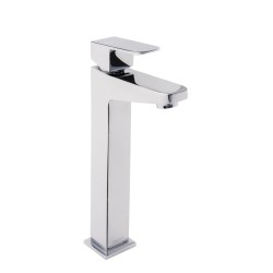 MONOMANDO PARA LAVABO ALTO SQUADRA CONTRA REJILLA CROMO HELVEX E937 261-E937