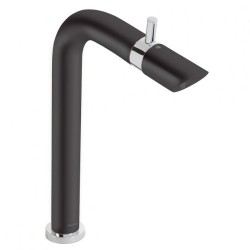 MONOMANDO PARA LAVABO ALTO BAMBOO CON PUSH EBANO/CROMO E923EBCR 261-E923EBCR