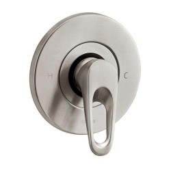 MONOMANDO PARA REGADERA O TINA AQUA SATIN HELVEX E77S 261-E77S