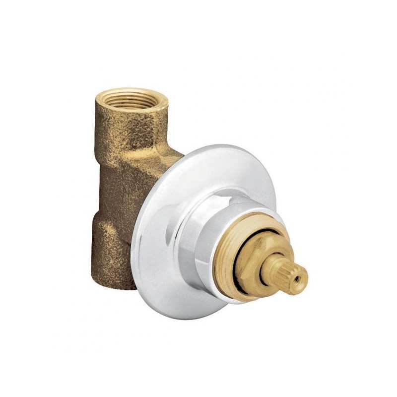 JUEGO DE ENSAMBLES PARA REGADERA HELVEX CON ROSCA VALVEX-I CON CHAPETON CROMO E60 261-E60