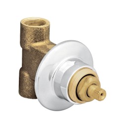 JUEGO DE ENSAMBLES PARA REGADERA HELVEX CON ROSCA VALVEX-I CON CHAPETON CROMO E60 261-E60