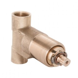 JUEGO DE ENSAMBLES PARA REGADERA HELVEX CON ROSCA VALVEX-II SIN CHAPETON E60AQ 261-E60AQ