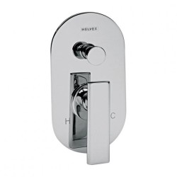 MONOMANDO PARA REGADERA O TINA MANUAL PREMIER CROMO HELVEX 261-E703