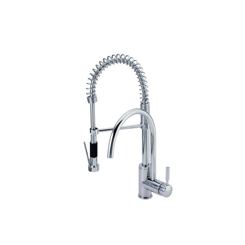 MONOMANDO PARA FREGADERO DOBLE CROMO HELVEX E308 261-E308