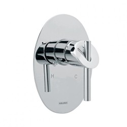 MONOMANDO PARA REGADERA O TINA NUVA SIN DESVIADOR CROMO HELVEX E46 261-E46