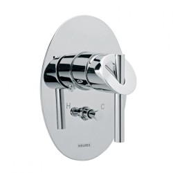 MONOMANDO PARA REGADERA O TINA NUVA CON DESVIADOR CROMO HELVEX  E47 261-E47