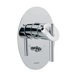 MONOMANDO PARA REGADERA O TINA NUVA CON DESVIADOR CROMO HELVEX  E47 261-E47