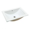 LAVABO HELVEX BAJO CUBIERTA MARCUS 54*39 CON REBOSADERO BLANCO  LV3-1 261C-LVMARCUSB