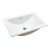 LAVABO HELVEX BAJO CUBIERTA MARCUS 54*39 CON REBOSADERO BLANCO  LV3-1 261C-LVMARCUSB