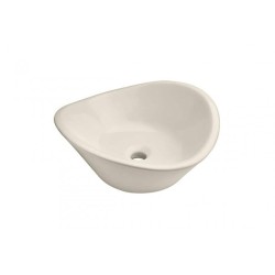 LAVABO HELVEX DE SOBREPONER CASSINI 43*43 SIN REBOSADERO MARFIL LV4M 261C-LVCASSINIM