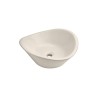 LAVABO HELVEX DE SOBREPONER CASSINI 43*43 SIN REBOSADERO MARFIL LV4M 261C-LVCASSINIM
