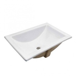 LAVABO HELVEX SOBRE CUBIERTA MARCUS 54*37 BLANCO CON REBOSADERO   LV3 261C-LVMARCUS
