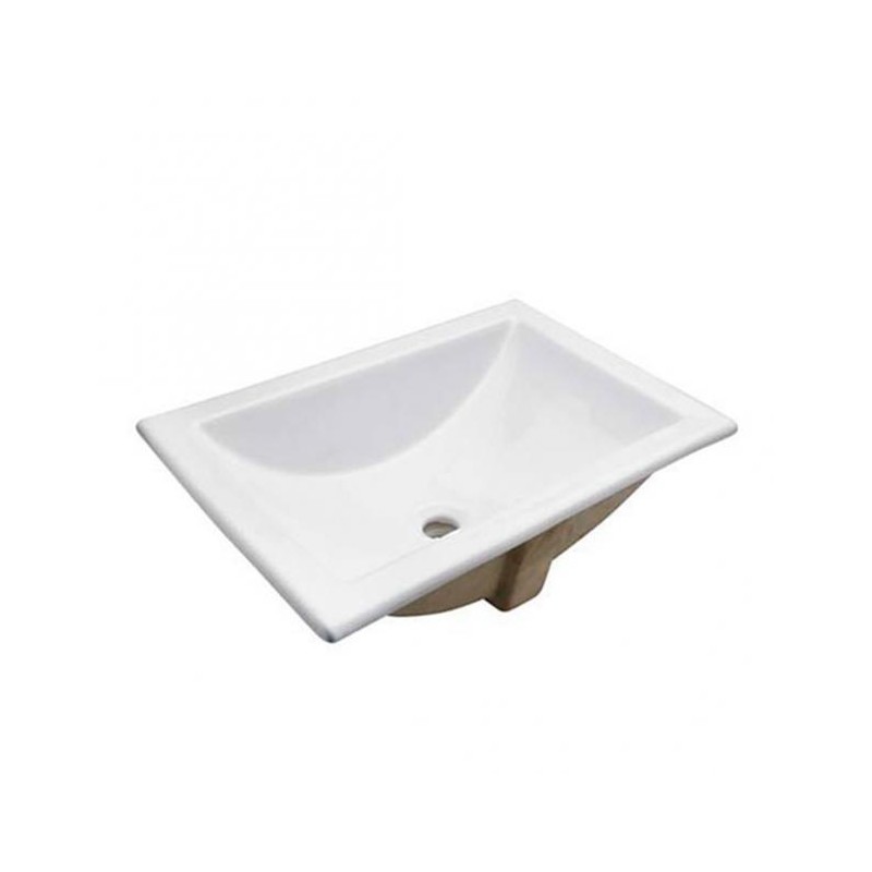 LAVABO HELVEX SOBRE CUBIERTA MARCUS 54*37 BLANCO CON REBOSADERO   LV3 261C-LVMARCUS