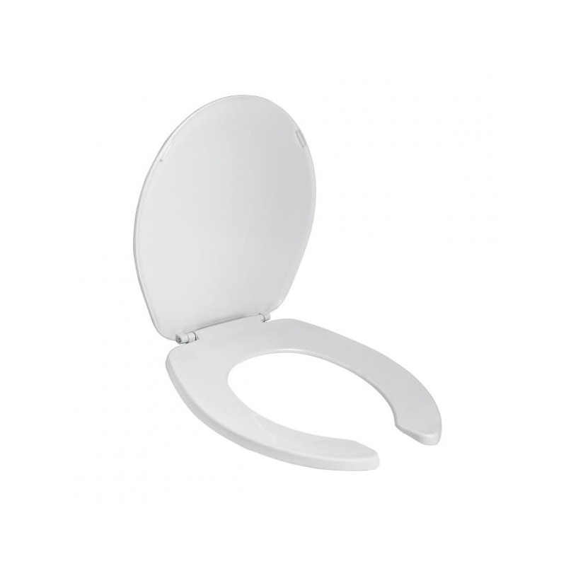 ASIENTO PARA WC REDONDO CON TAPA CIERRE STANDAR BLANCO HELVEX 261C-ATR1