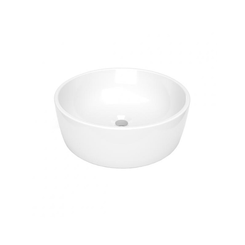 LAVABO HELVEX DE SOBRE PONER MOREA SIN REBOSADERO BLANCO 261C-LVMOREA