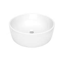 LAVABO HELVEX DE SOBRE PONER MOREA SIN REBOSADERO BLANCO 261C-LVMOREA